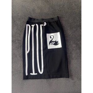 moma pencil skirt, swan/eye size s/m